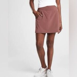 Athleta Brown Skater Skirt